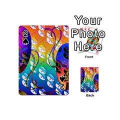 Abstract Mask Artwork Digital Art Playing Cards 54 (Mini) 