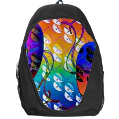 Abstract Mask Artwork Digital Art Backpack Bag