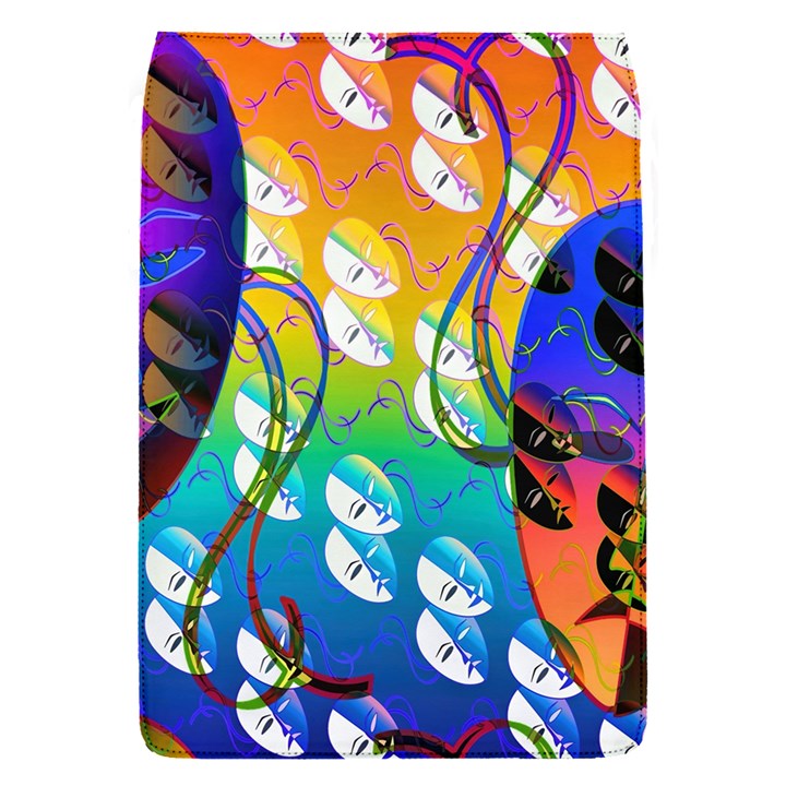 Abstract Mask Artwork Digital Art Flap Covers (S) 