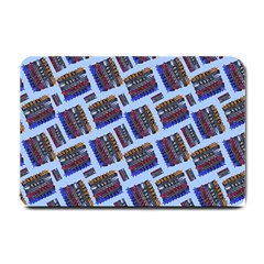 Abstract Pattern Seamless Artwork Small Doormat  by Nexatart