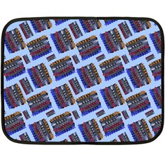 Abstract Pattern Seamless Artwork Fleece Blanket (mini) by Nexatart