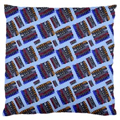 Abstract Pattern Seamless Artwork Large Cushion Case (two Sides) by Nexatart