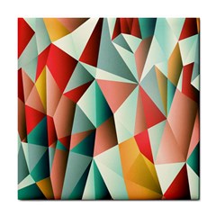 Abstracts Colour Tile Coasters