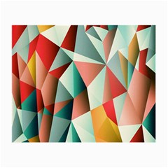 Abstracts Colour Small Glasses Cloth (2-side) by Nexatart