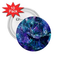 Abstract Ship Water Scape Ocean 2 25  Buttons (10 Pack)  by Nexatart