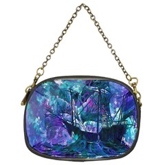 Abstract Ship Water Scape Ocean Chain Purses (two Sides)  by Nexatart