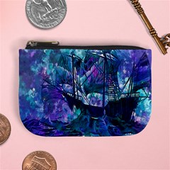 Abstract Ship Water Scape Ocean Mini Coin Purses by Nexatart