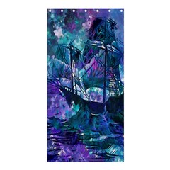 Abstract Ship Water Scape Ocean Shower Curtain 36  X 72  (stall)  by Nexatart