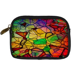 Abstract Squares Triangle Polygon Digital Camera Cases by Nexatart