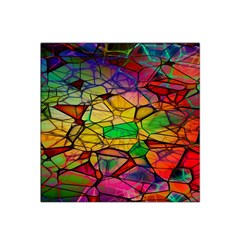 Abstract Squares Triangle Polygon Satin Bandana Scarf by Nexatart