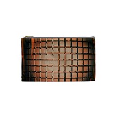 Abstract Texture Background Pattern Cosmetic Bag (small)  by Nexatart