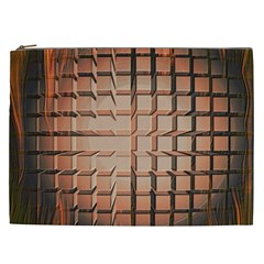 Abstract Texture Background Pattern Cosmetic Bag (xxl)  by Nexatart