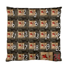 Advent Calendar Door Advent Pay Standard Cushion Case (one Side) by Nexatart