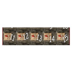 Advent Calendar Door Advent Pay Satin Scarf (oblong) by Nexatart