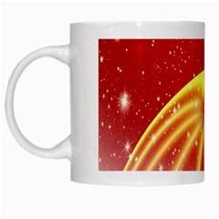 Advent Candle Star Christmas White Mugs by Nexatart