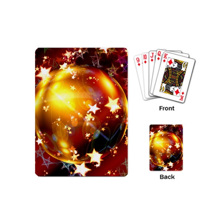 Advent Star Christmas Playing Cards (Mini) 