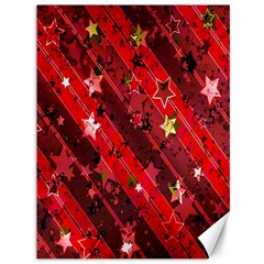 Advent Star Christmas Poinsettia Canvas 36  X 48   by Nexatart