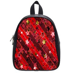 Advent Star Christmas Poinsettia School Bags (small)  by Nexatart