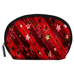 Advent Star Christmas Poinsettia Accessory Pouches (large) 