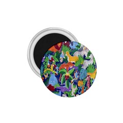 Animated Safari Animals Background 1 75  Magnets by Nexatart