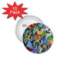 Animated Safari Animals Background 1 75  Buttons (10 Pack) by Nexatart