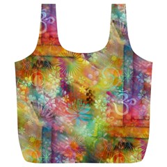 Rainbow Spirit Full Print Recycle Bags (l)  by KirstenStar