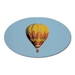 Hot Air Balloon Oval Magnet by DeneWestUK