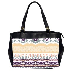 Tribal Design        Oversize Office Handbag (2 Sides) by LalyLauraFLM