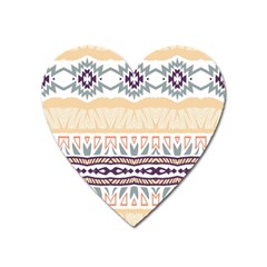 Tribal Design        			magnet (heart) by LalyLauraFLM