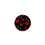 Love song 1  Mini Buttons Front