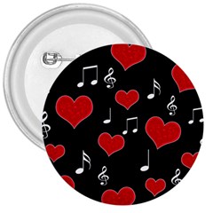 Love Song 3  Buttons by Valentinaart