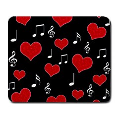 Love Song Large Mousepads by Valentinaart