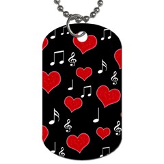 Love Song Dog Tag (two Sides)