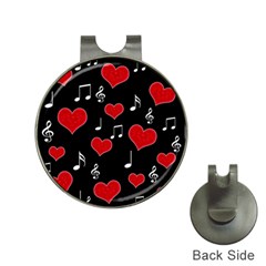 Love Song Hat Clips With Golf Markers by Valentinaart