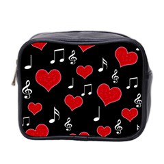 Love Song Mini Toiletries Bag 2-side by Valentinaart