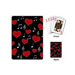 Love Song Playing Cards (mini)  by Valentinaart