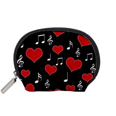 Love Song Accessory Pouches (small)  by Valentinaart