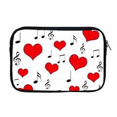 Love Song Pattern Apple Macbook Pro 17  Zipper Case by Valentinaart