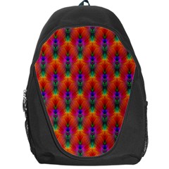 Apophysis Fractal Owl Neon Backpack Bag by Nexatart