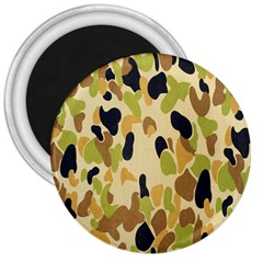 Army Camouflage Pattern 3  Magnets by Nexatart