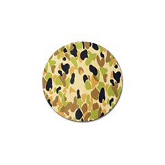 Army Camouflage Pattern Golf Ball Marker (4 Pack) by Nexatart