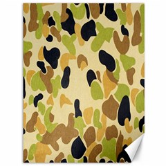 Army Camouflage Pattern Canvas 36  X 48   by Nexatart