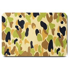 Army Camouflage Pattern Large Doormat  by Nexatart