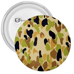 Army Camouflage Pattern 3  Buttons by Nexatart