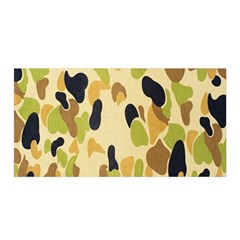 Army Camouflage Pattern Satin Wrap by Nexatart