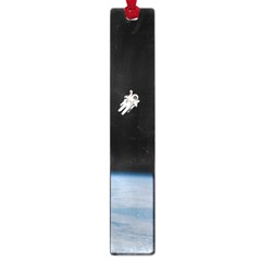 Astronaut Floating Above The Blue Planet Large Book Marks by Nexatart