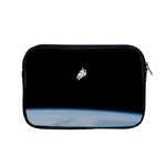 Astronaut Floating Above The Blue Planet Apple MacBook Pro 15  Zipper Case Front