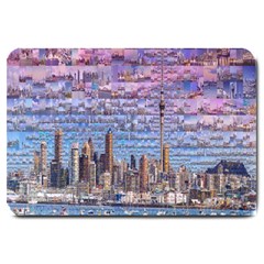 Auckland Travel Large Doormat  by Nexatart