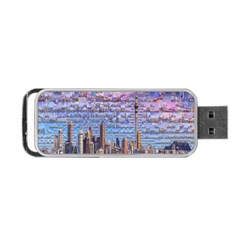 Auckland Travel Portable Usb Flash (one Side) by Nexatart