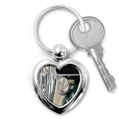 Auto Automotive Classic Spotlight Key Chains (heart)  by Nexatart